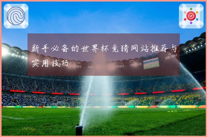 新手必备的世界杯竞猜网站推荐与实用技巧