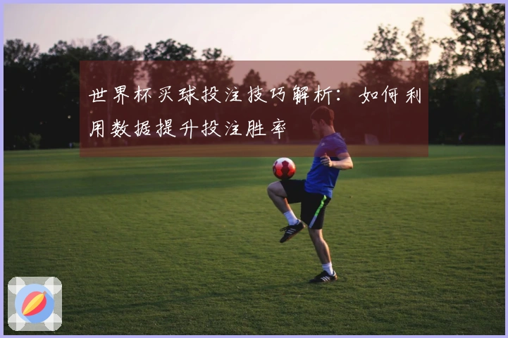 世界杯买球投注技巧解析：如何利用数据提升投注胜率
