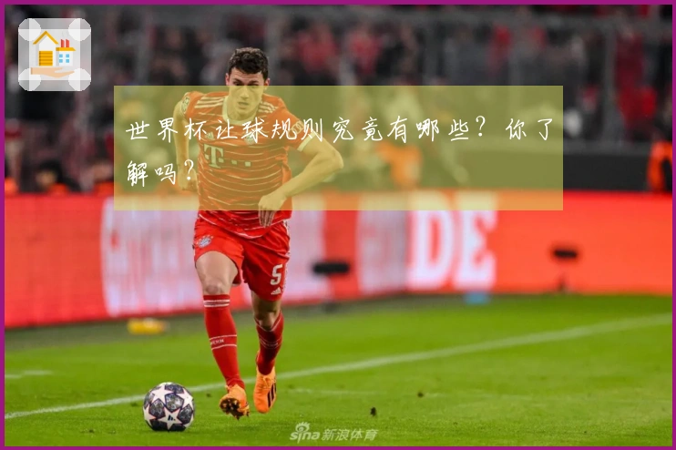 世界杯让球规则究竟有哪些?你了解吗?